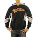 Harley Davidson Mens Black Hoody Zip Up Sweatshirt