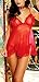 Dreamgirl Women's Sheer Baby Doll Open Cup   #1732