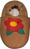 Tibet PLATEAU soft soled infant full grain leather baby shoes flower