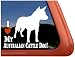 I Love My Australian Cattle Dog ~ High Quality Vinyl Window Decal