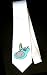 Party Decoration Necktie with water, whale, pool, gray, swimming, mammal
