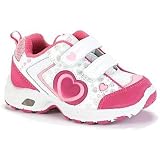 carter's Toddler/Little Kid Loving Sneaker,White/Pink,9 M US Toddler