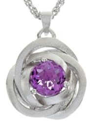 Balissima By Effy Collection Sterling Silver Amethyst Pendant
