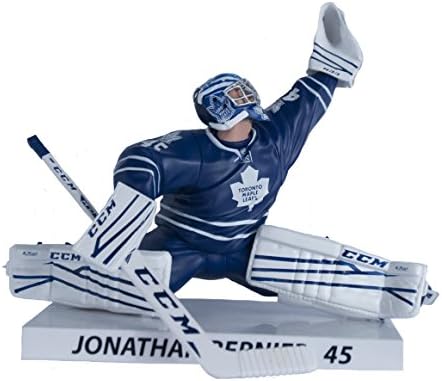 Premium Sports Artifacts Jonathan Bernier - NHL Toronto Maple Leafs Collectible Figure, 6''