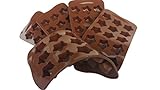 VALUE PACK (75 Stars) 5 fdiym Silicone Candy Molds, Ice Cube Trays, 4th of July Party, Homemade Soap, Chocolate, Gummy & JelloTreats