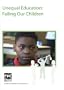 Unequal Education: Failing Our Children