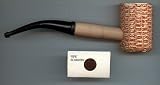 Original Big Corn Cob Corn Cobb Pipe With FREE 5 Pack of Brass Gold Pipe Screens