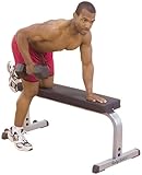 Body Solid Barbell and Dumbbell Flat Weight Bench GFB350
