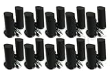 10-LOT Genuine Dell AX210 Black USB 2.0 Powered Stereo PC Multimedia Speake ....