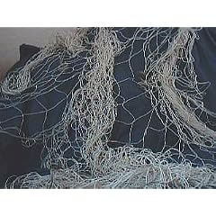 Fischernetz 2m x 4m Naturfarben Masche 6cm