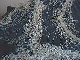 Fischernetz 2m x 4m Naturfarben Masche 6cm