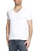 Hilfiger Denim SlimFit Herren Shirt/ T-Shirt 1956216712, Gr. 48 (M, Weiß (CLASSIC WHITE 100)