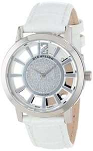 Stuhrling Original Women's 388L.SET.01 Winchester Edinburgh Swiss Quartz White Watch with Additional Strap