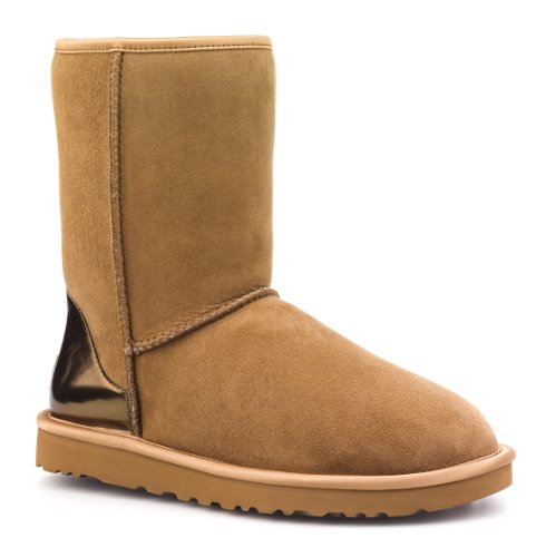 UGG Women's Classic Short Metallic Patent Boot