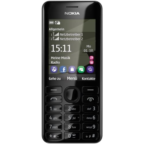 T�l�phone GSM NOKIAASHA206NOIR