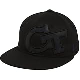 NCAA Zephyr Georgia Tech Yellow Jackets Black Racer Fitted Hat (7 1/8)