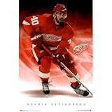 (24x36) Detroit Red Wings (Henrik Zetterberg) Sports Poster Print