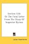 Section 558: Or The Fatal Letter From The Diary Of Inspector Byrnes