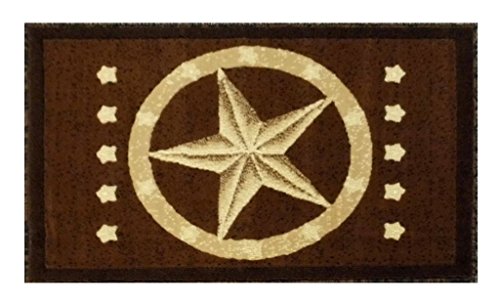 Texas Brown Door Mat 2 Ft. X 3 Ft. #5457 Americana