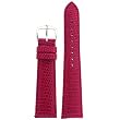 Watchband Genuine Lizard Fuchsia 22mm Watchband Genuine Lizard Fuchsia 22mm
