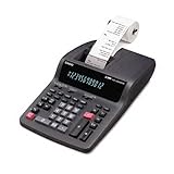 Casio Fr-2650tm Desktop Calculator 12-Digit Digitron Two-Color Printing Bla ....