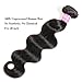 VRBest Hair Brazilian Virgin Human Hair Lace Closure 4x4 Free Part 100% Unprocessed Virgin Human Hair Natural Color (26, Body Wave Closure)