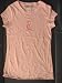 LOS ANGELES ANGELS LADIES PINK T-SHIRT BY 5TH & OCEAN-XLARGE