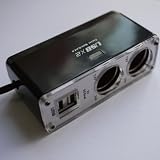 USB �V�K�[�\�P�b�g �`���[�W���[ 2�A (12V/24V �Ή�)