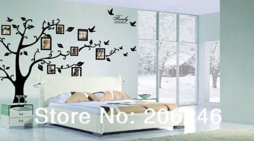 XXL Size 99''*79" Family Picture Photo Frame Tree Wall Quote Art Stickers Vinyl Decals Home Decor