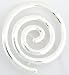 Pewter Celtic Knowth Spiral Brooch & Pendant