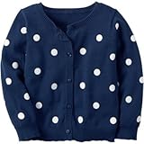 カーターズ Carter's/ ネオン ポルカドット カーディガン ネイビー トップスカーディガン 8歳【並行輸入】