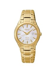 Ladies Seiko Gold-Tone Solar Watch