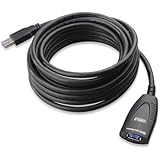 Cable Matters SuperSpeed USB 3.0 Type A Male to Female Active Extension Cable 5 Meters/16.4 Feet