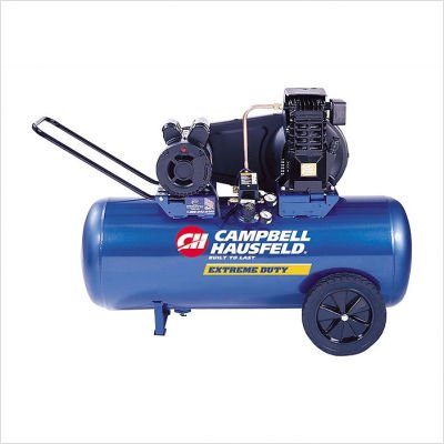 Campbell Hausfeld VT6271 26 Gallon ASME Oil-Lubricated 240V Horizontal Air Compressor