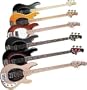 Music Man StingRay 4-String Electric Bass Guitar, Black Cherry Burst Maple Fretboard