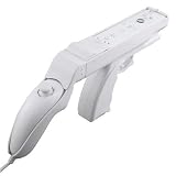 2-in-1 Automatic Style Light Gun for Nintendo Wii Remote Control & Nunchuk, White