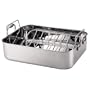 Anolon 16-Inch Rectangular Roaster with Rack