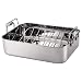 Anolon 16-Inch Rectangular Roaster with Rack