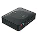 Bluetooth Audio Receiver, Oittm NFC Enabled Bluetooth 3.0 Wireless Audio Adapter 3.5mm/ RCA Stereo Output for Home Music Streaming Sound System Compatible with iPhone, Samsung and Other iOS Android Smartphones (black)