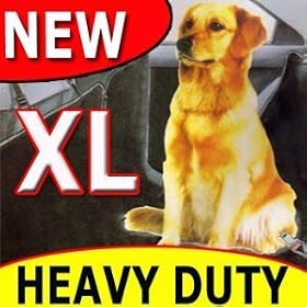 Waterproof Protective Rear Car Seat Dog / Pet Cover (Heavy Duty Hammock Style)