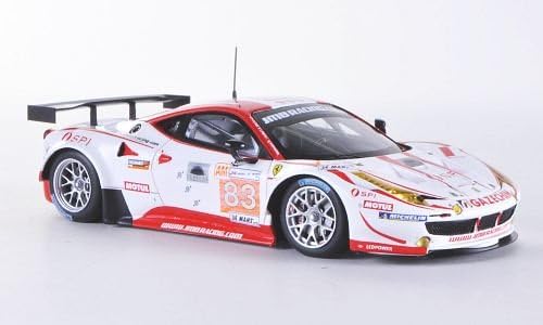 Ferrari 458 Italia GT2, No.83, JMB racing, 24h Le Mans, 2012, Model Car, Ready-made, Fujimi 1:43