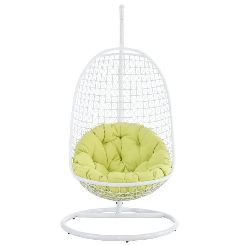 LexMod Encounter Rattan Outdoor Patio Swing Chair ...