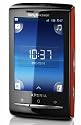 Sony Ericsson XPERIA X10 Mini Smaay, Andrortphone (6,6 cm (2,6 Zoll) Displid, WLAN, GPS, 5 MP Kamera) rot mit schwarzem Wechselcover