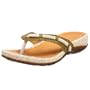 Rockport Women's Tova Raffia Thong Sandal,Green,5 M