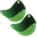 Fusion Brands Poachpod Egg Poacher Silicone Green Pack of 2