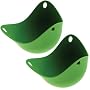 Fusion Brands Poachpod Egg Poacher, Two-Pack, Silicone, Green