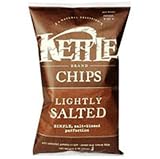 Kettle Organic Potato Chips, Lightly Salted, 5-Ounce Bags (Pack of 15)