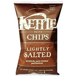 Kettle Organic Potato Chips, Lightly Salted, 5-Ounce Bags (Pack of 15)