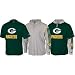 Sporting Goods : Green Bay Packers Short Sleeve T-shirt and Long Sleeve Hoodie Tee 3-In-1 Combo
