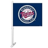 NEOPlex Two-sided Car Flag - Minnesota Twins